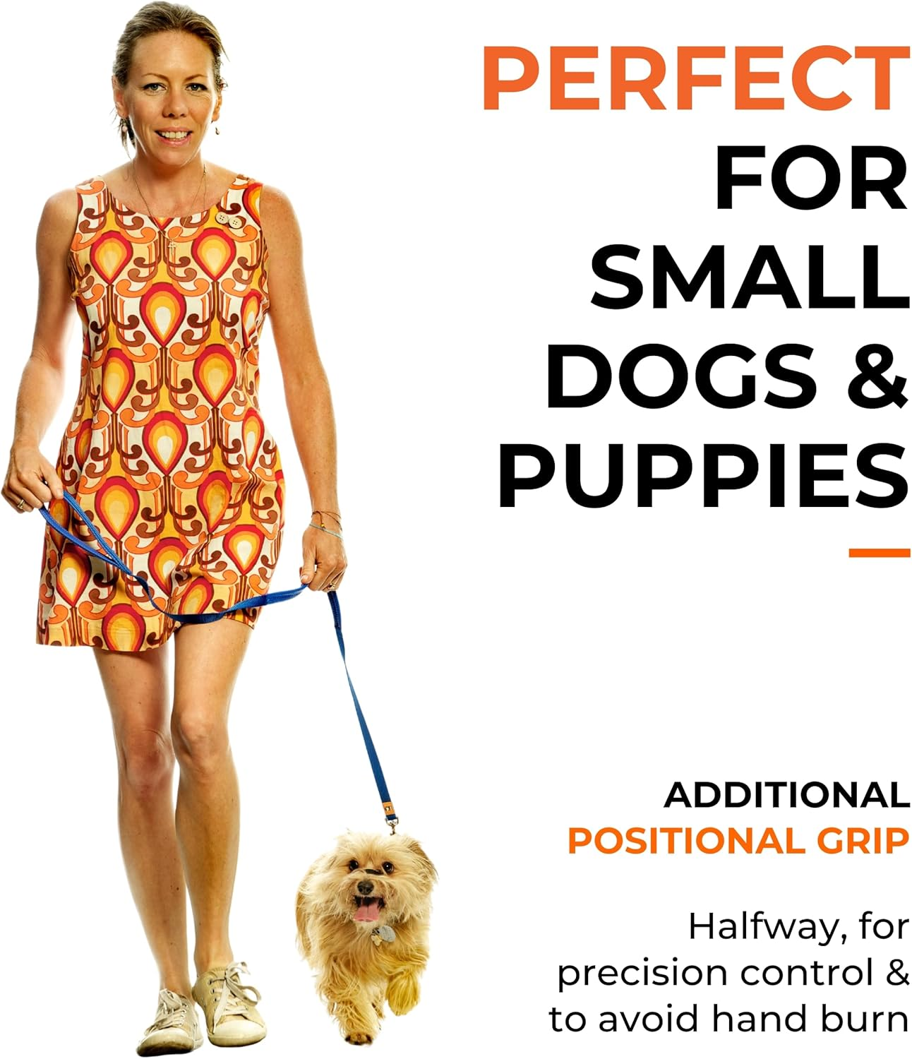 Canny Connect Dog Lead - Lead with Soft Padded Handles, Padded Grip and a Secure Clip. Secure Your Dog without Needing to Remove the Lead image number 5