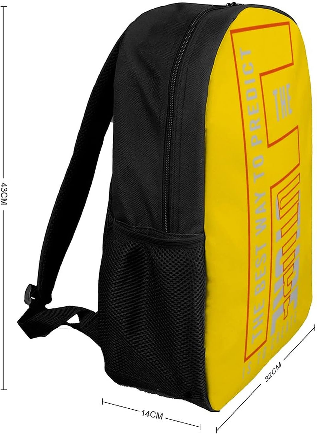 Personalise Waterproof Sports Outdoor Casual Camping Hiking Supplies Multi-Purpose Small Backpack Original Design Best Way To - Black-Style image number 4