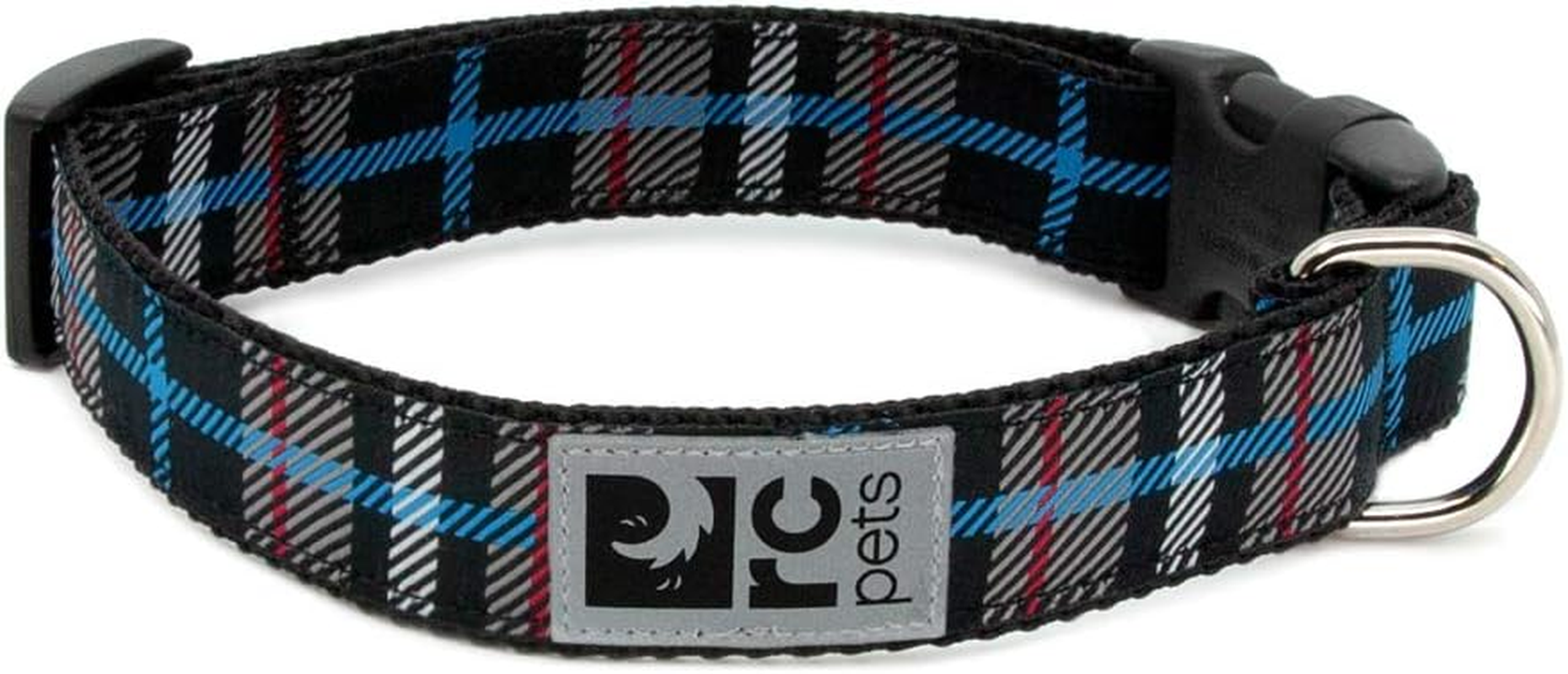 RC Pets 1 Inch Adjustable Dog Clip Collar, Medium, Bright Paisley