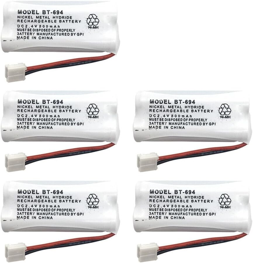 Tootoo BT694 BT694S Bt694N Bt694M BT 694 DECT 6.0 Cordless Replacement Battery 600Mah (3) image number 4