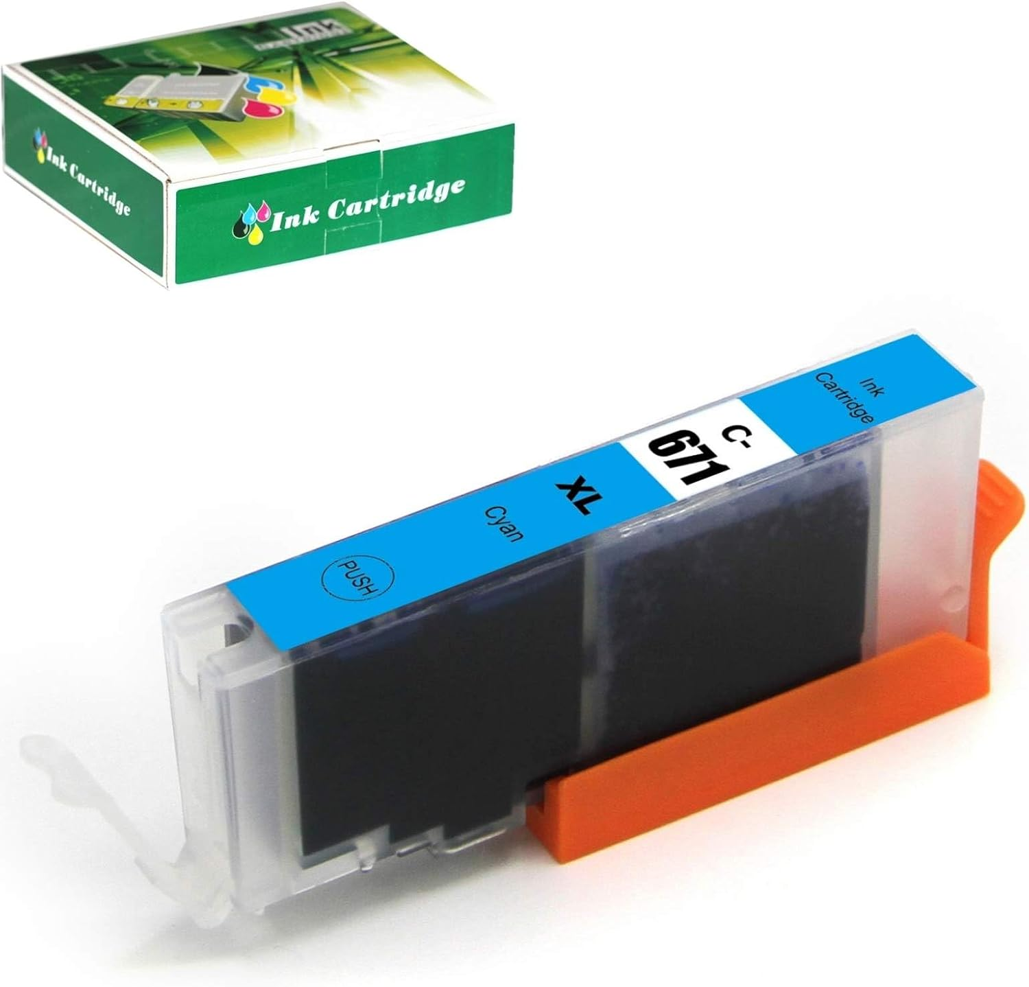 Compatible Canon Gray CLI671XL Ink Cartridges, TAAUS Canon 671XL Gray Ink for PIXMA MG7760 MG7765 MG7766 PIXMA TS5060 TS6060 TS8060 TS9060 Printer image number 4