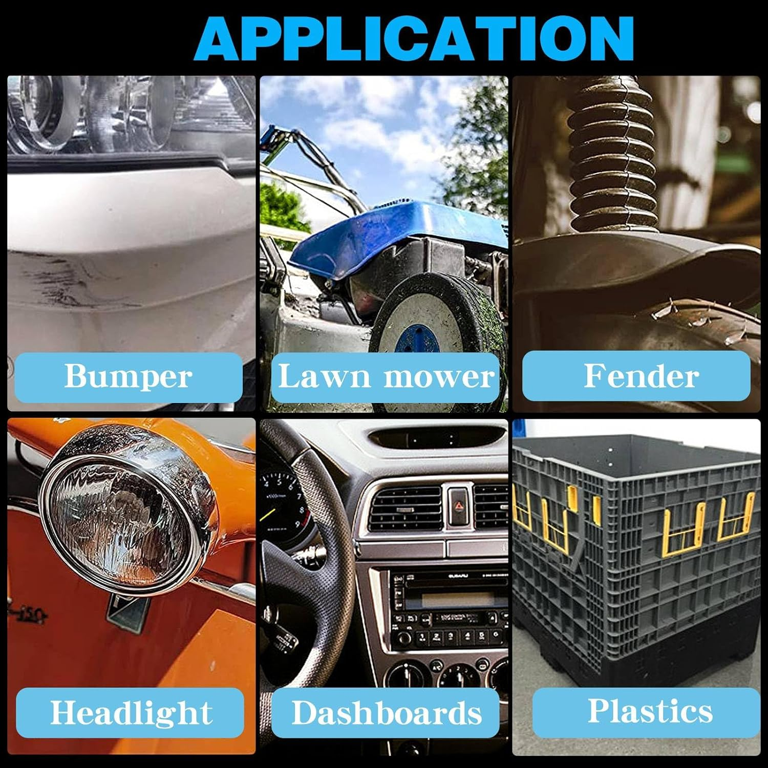 Upgraded Plastic Welder with 1000PCS Staples, Hot Stapler, Car Bumper Repair Kit, Welding Gun, Plier, Knife and Portable Toolbox (Red) - Black+1000Pcs Staples image number 6