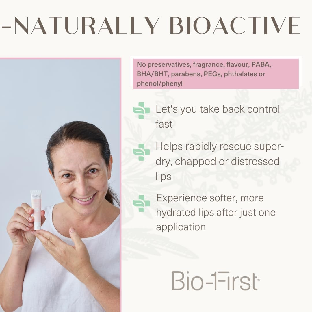 Bio-First Rapid Lip Rescue - Overnight Lip Treatment with Instant Rescue for Dry, Chapped Lips - Ideal Lip Moisturiser with Long Lasting Protection That Revives Lips image number 4