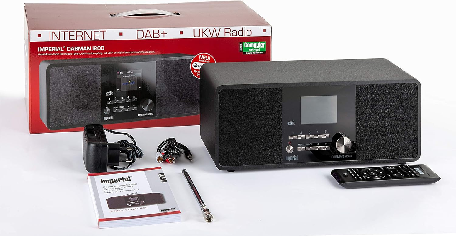 Imperial DABMAN I200 Dab+/Ukw/Internetradio, Spotify Connect image number 2