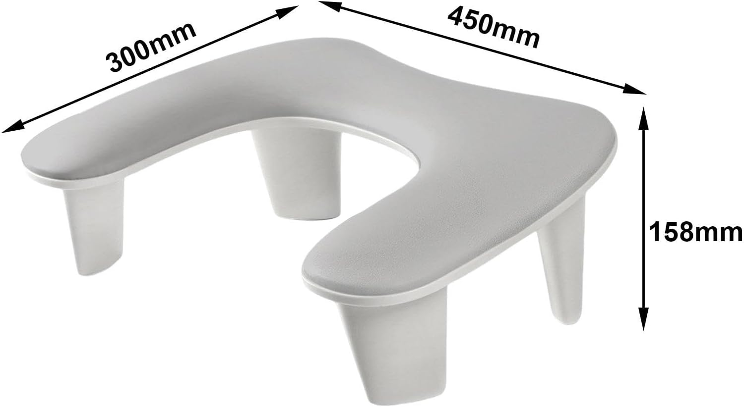 Perfk Nail Arm Rest Comfortable Removable Stand Manicure Arm Rest Stand Nail Hand Rest image number 1