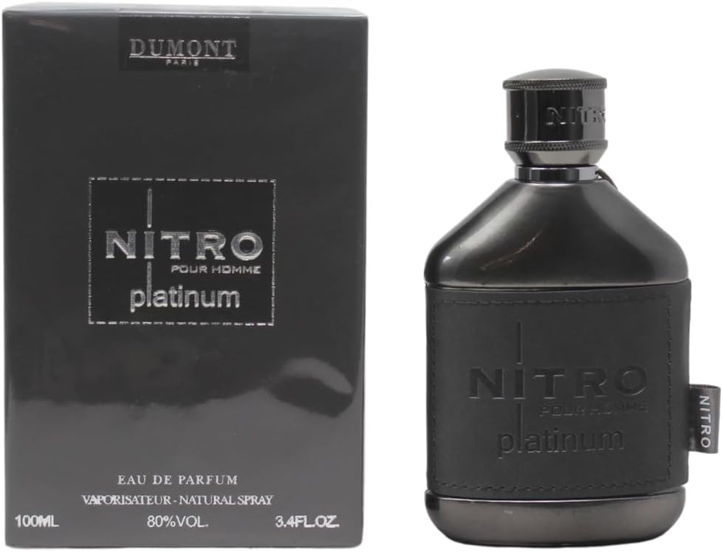 Nitro Platinum by Dumont for Men - 3.4 Oz EDP Spray image number 1