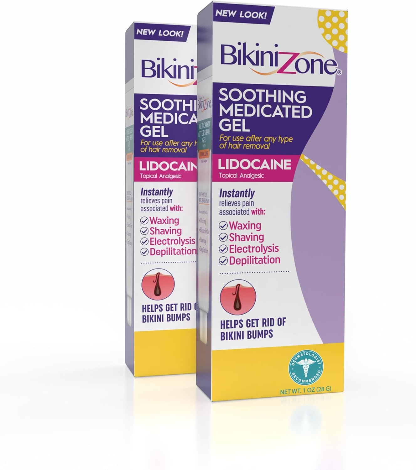 Bikini Zone Medicated Gel 1Oz Get Rid of Bikini Bumps (2 Pack) image number 4