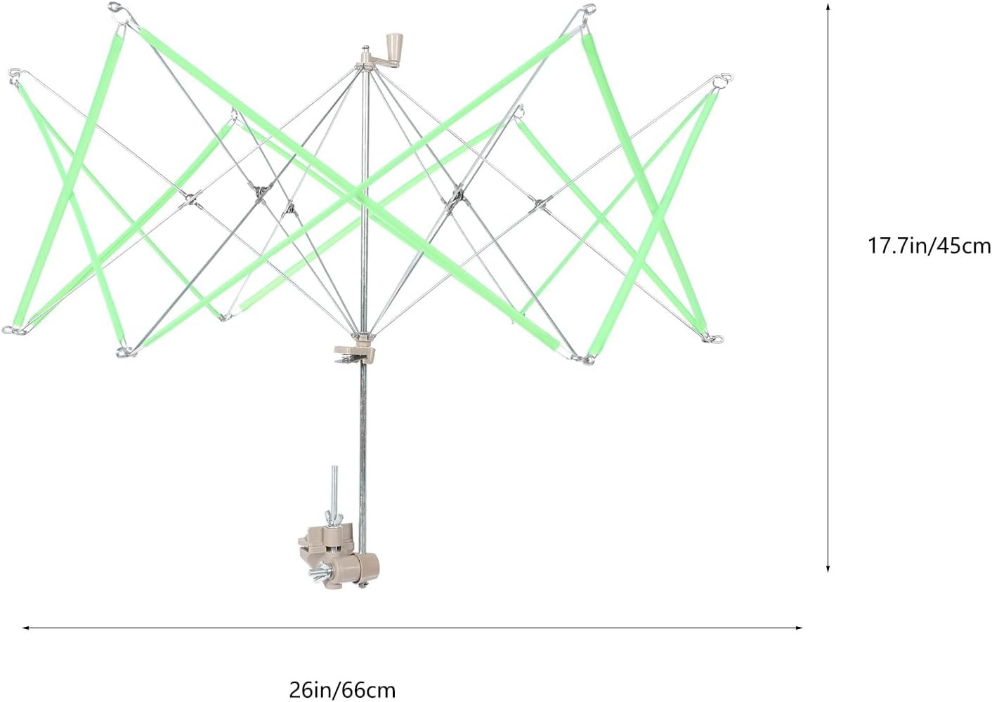OHPHCALL Umbrella Swift Yarn Winder Essential Yarn Winder Yarn Winding Accessory Yarn Swift Tool Yarn Hank Reusable Yarn Rack Ball Making Tools Yarn Skein Yarn Winder Tool image number 1