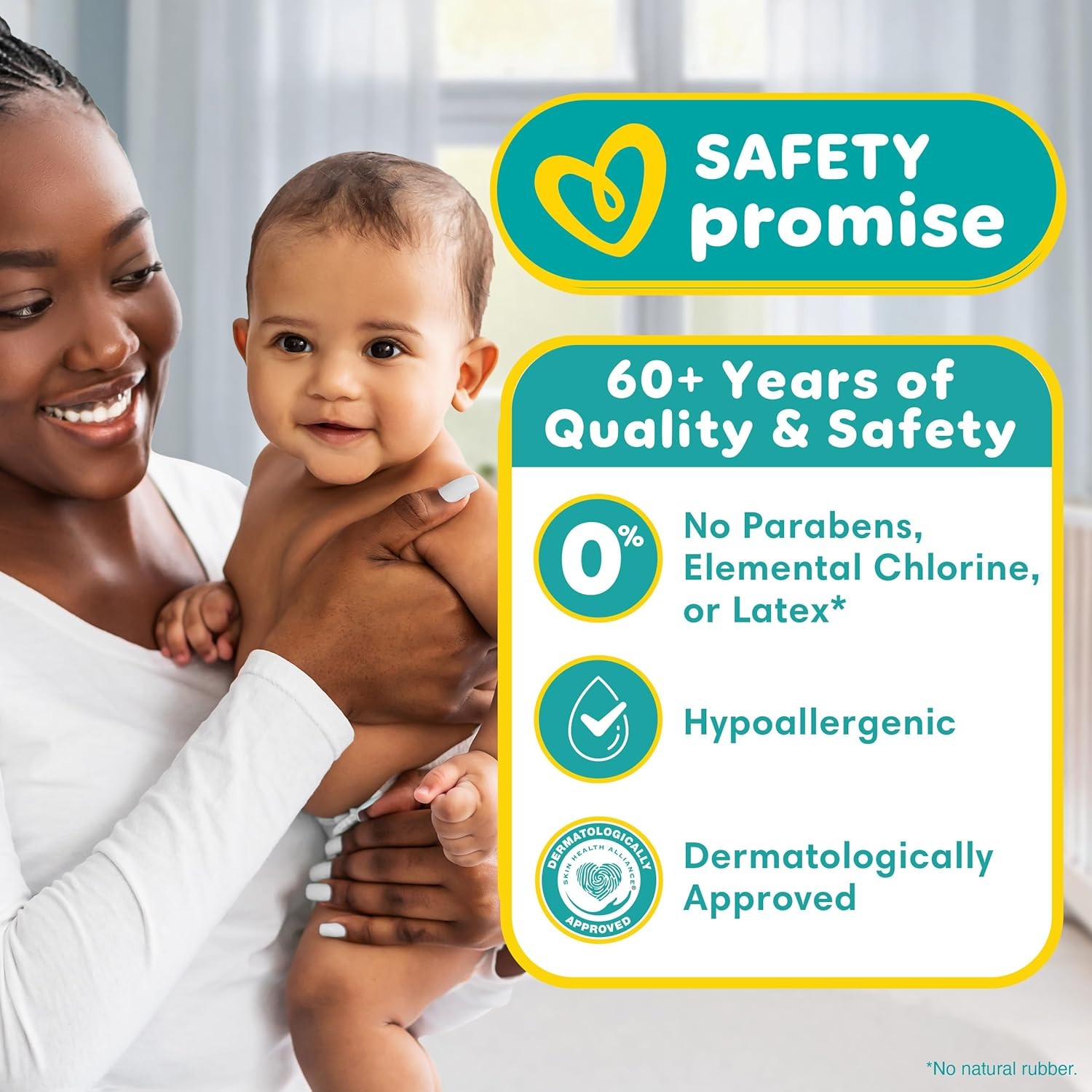 Pampers Diapers Newborn / Size 1 (8-14 Lb), 120 Count - Baby Dry Disposable Baby Diapers, Super Pack image number 1