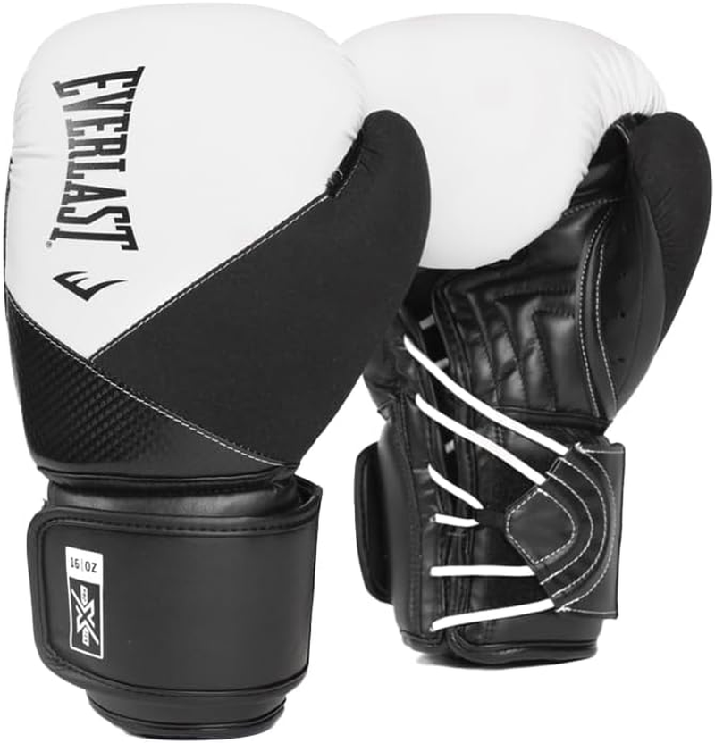 PROTEX Boxing Gloves, White/Black, 12OZ image number 6