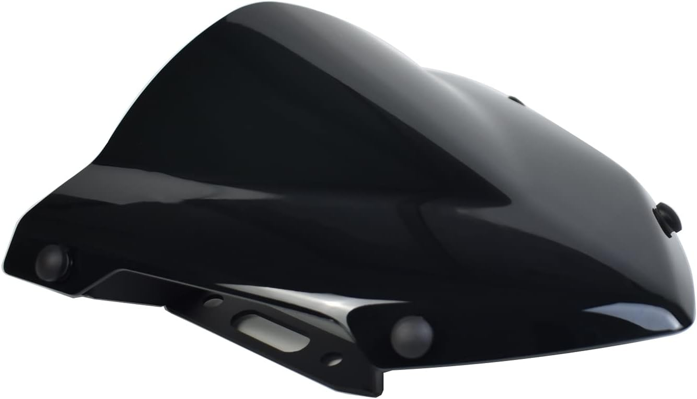 Motorcycle Front Touring Fairing Windscreen Windshield Wind Deflector Cover Compatible with YA-MA-HA MT-03 MT03 MT 03 MT25 MT 25 MT-25 2020 2021 2022 2023 (Smoke) (MD-257-JP) - Smoke image number 4
