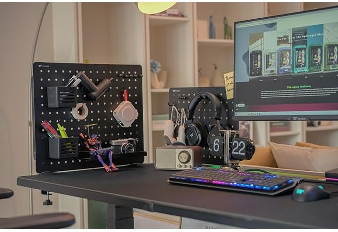 Thermaltake Gaming Desk Pegboard Large, GEA-GDP-DPLBLK-01 image number 1