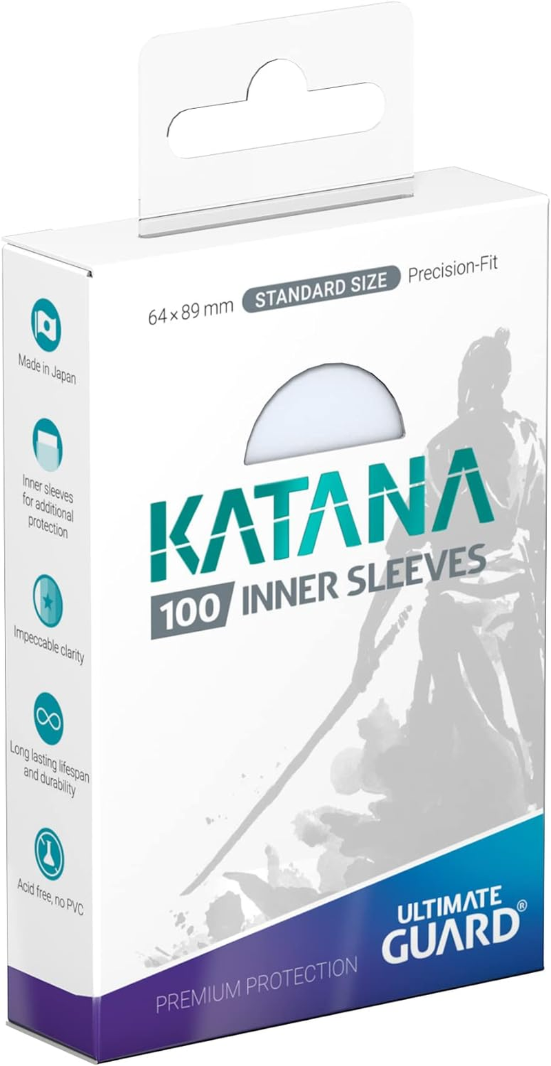 Ultimate Guard Katana Inner Sleeves 100-Pieces image number 2