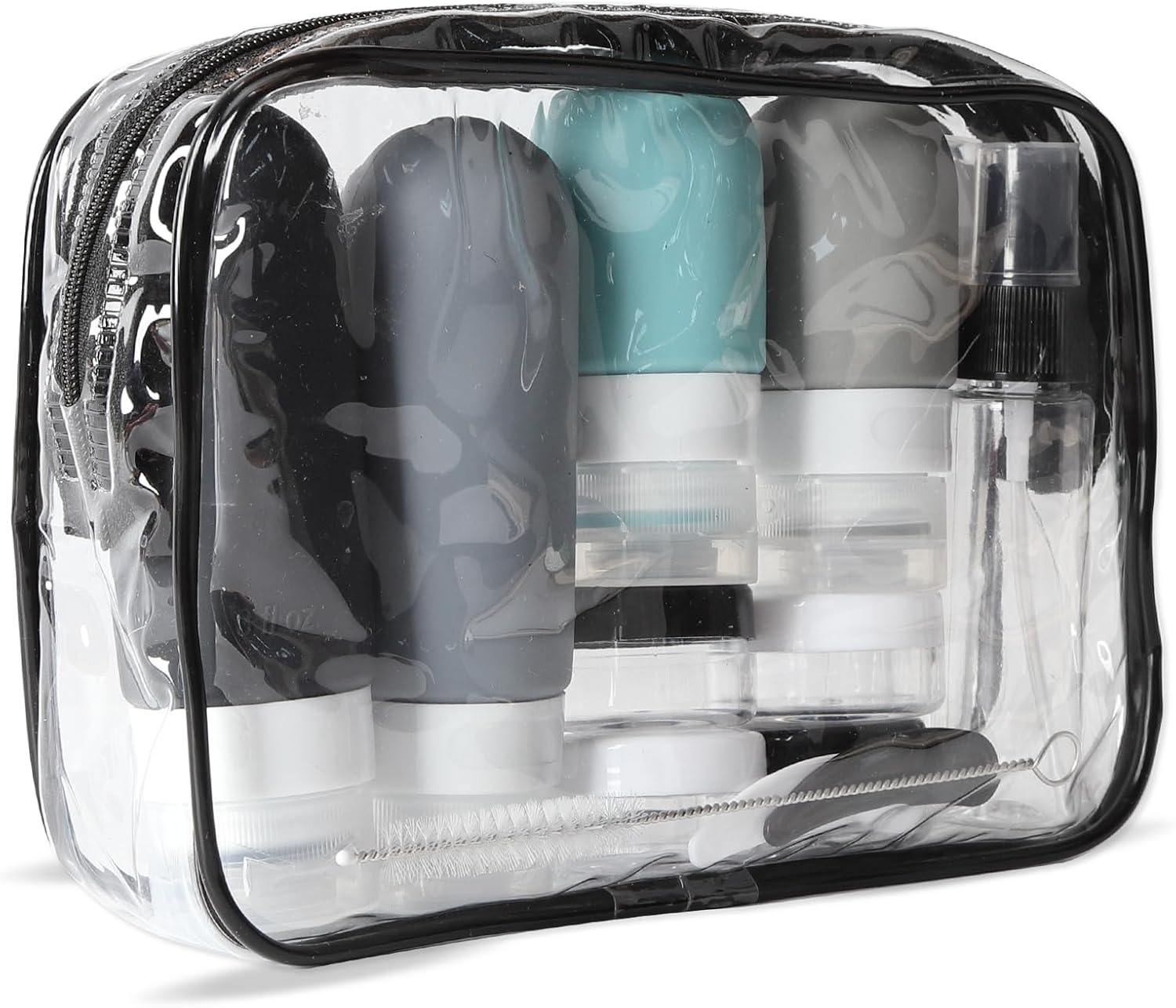 16 Pack Travel Bottles Set (White Pack)