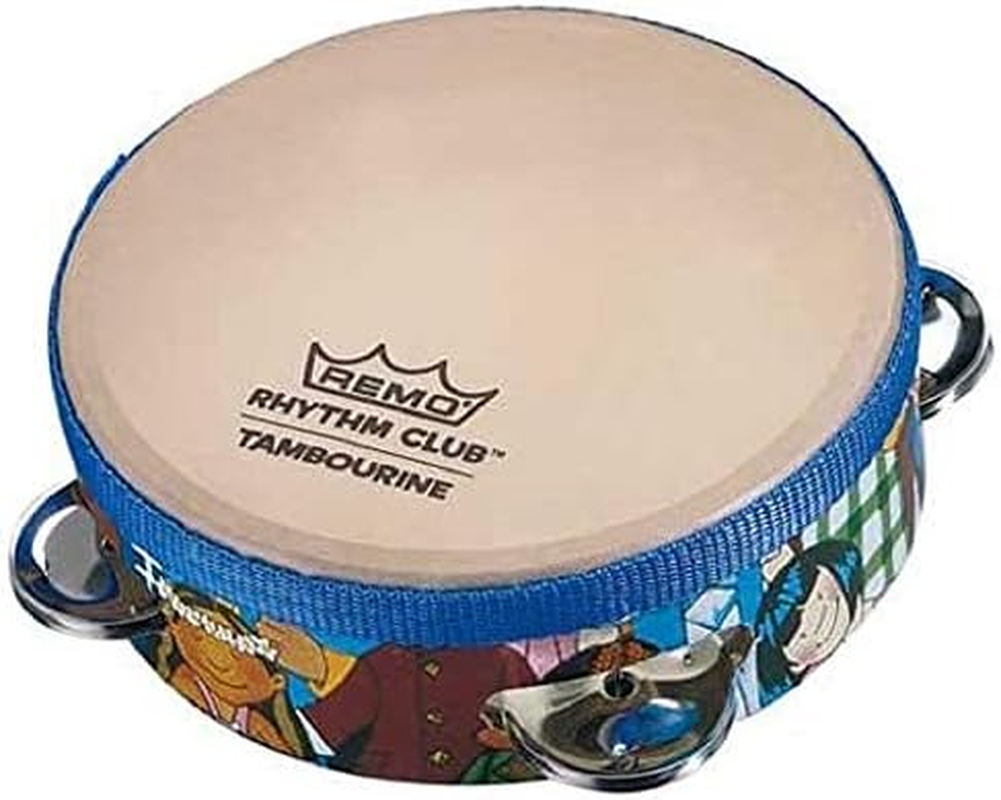 Remo RH-2106-00 Rhythm Club Tambourine - Rhythm Kids, 6" image number 2