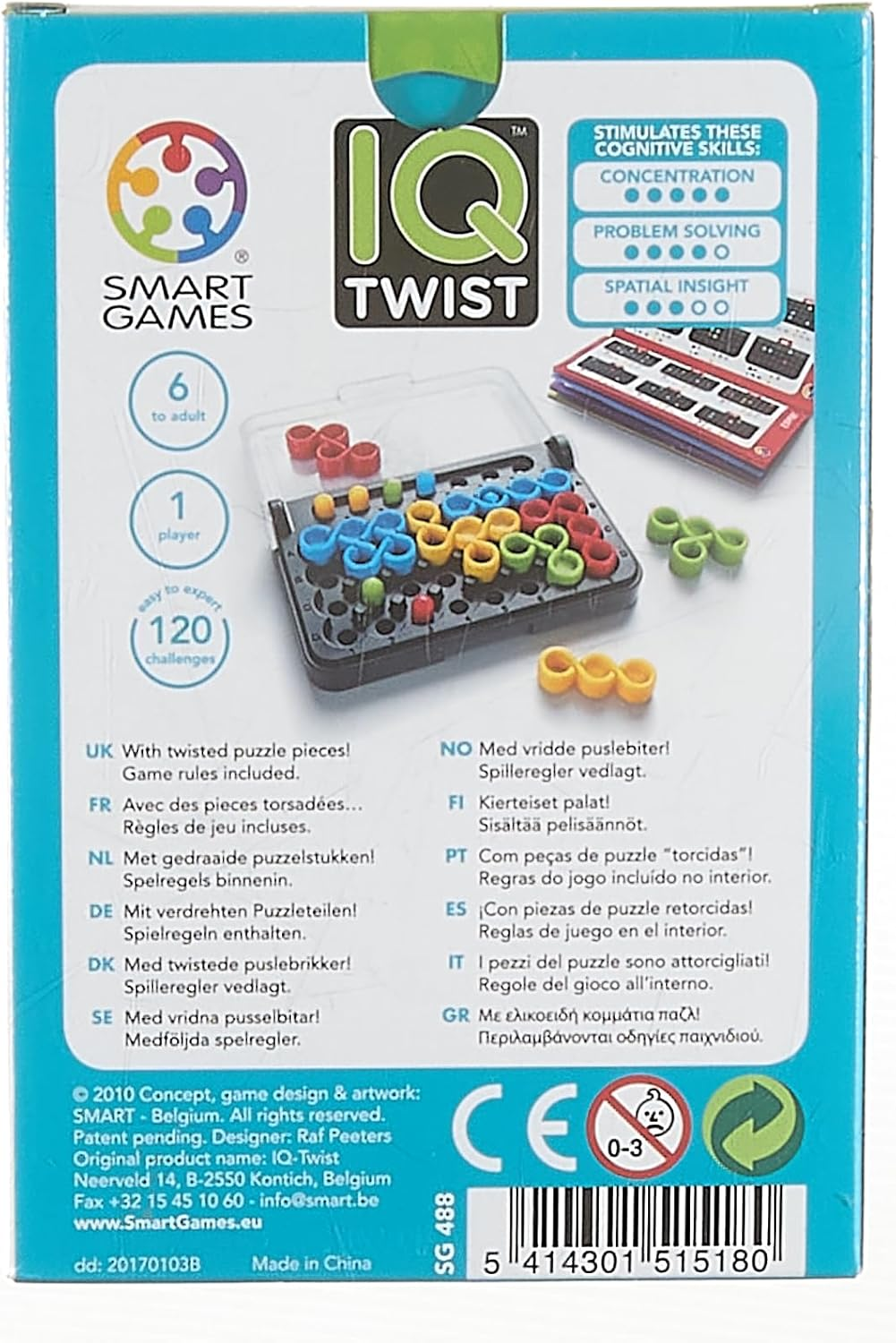 Smart Games IQ Twist Puzzle image number 6