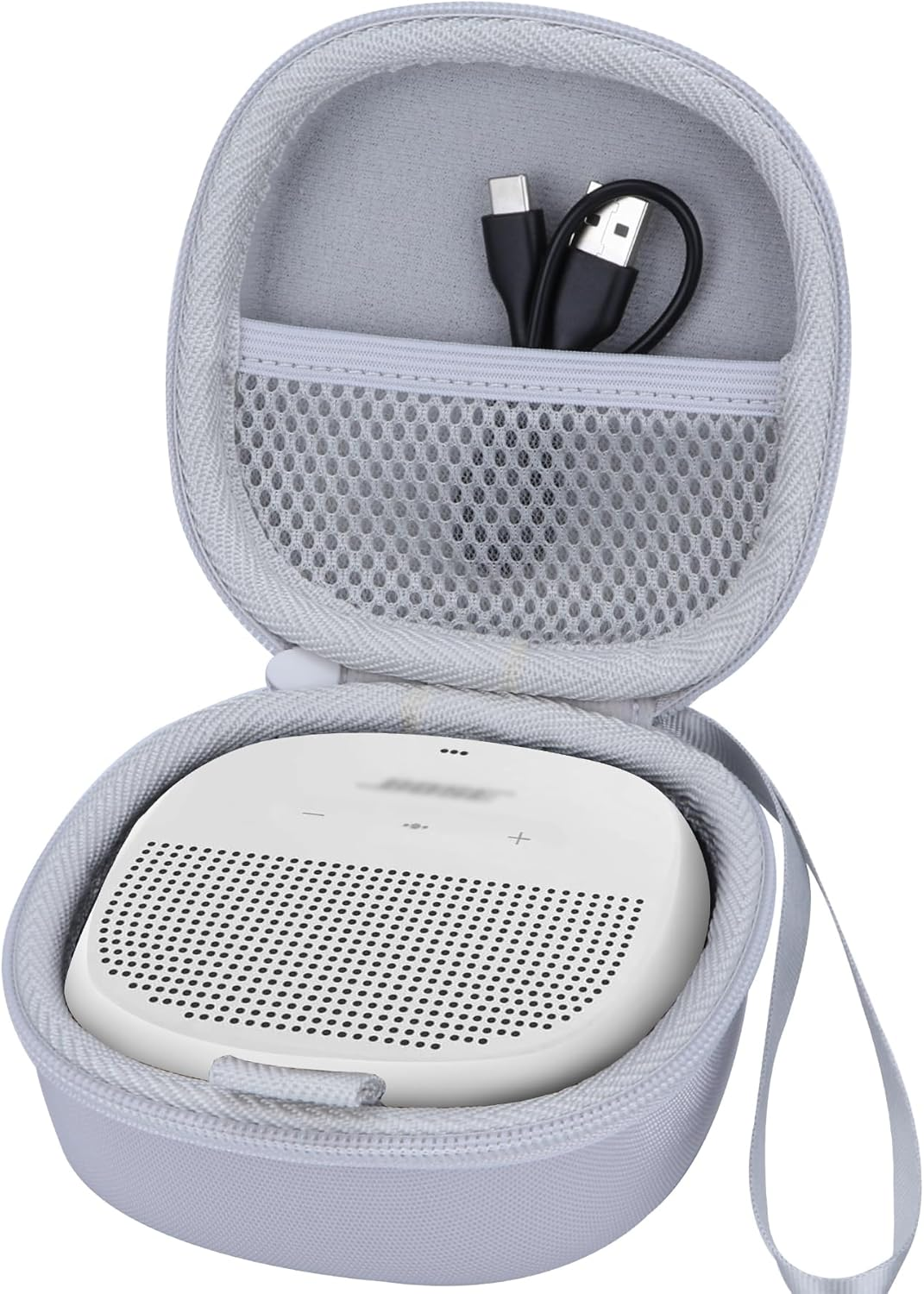 Lebakort Hard Case Compatible with Bose Soundlink Micro/Micro 2Nd Speaker (Black Case)