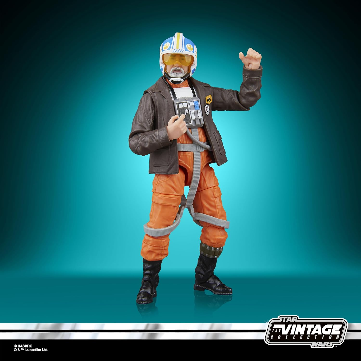 Star Wars the Vintage Collection Carson Teva, Star Wars: the Mandalorian 3.75 Inch Premium Collectible Action Figure image number 2