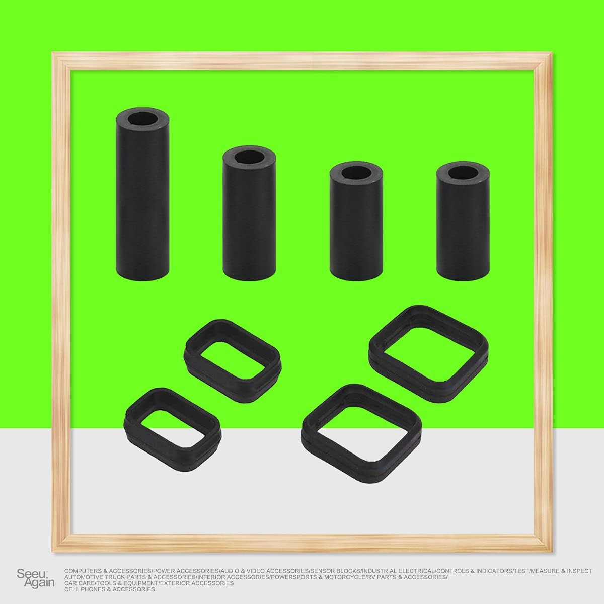 ZF 6HP26 Transmission Oil Valve Body Sleeve Connector Seal plus Adapter Seal Block and Mechatronic Plug Fits for 6HP26X