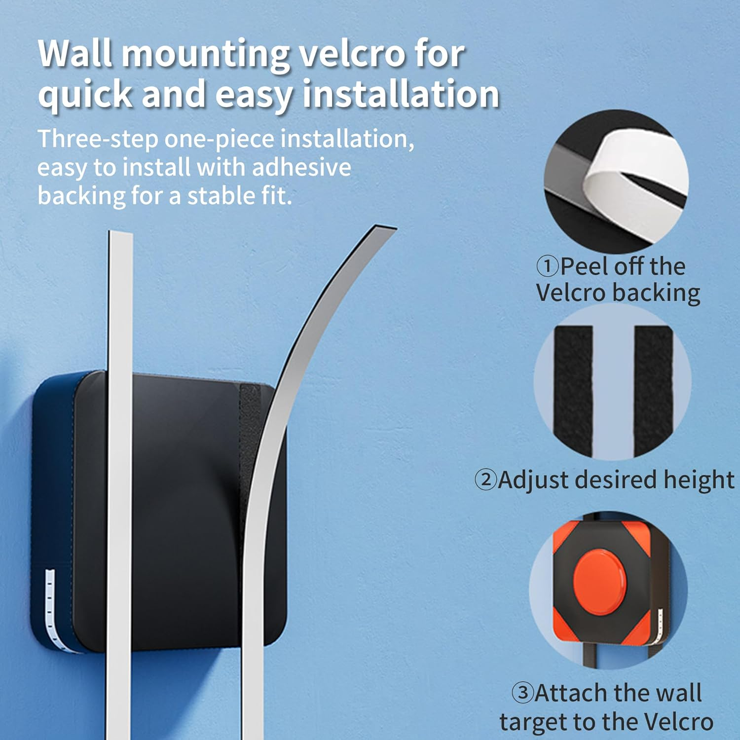 Wall Mounted Boxing Punching Bag - 30X30Cm Wall Punching Pad Focus Target for Sanda Practice, Martial Arts, Sports Training and Exercise