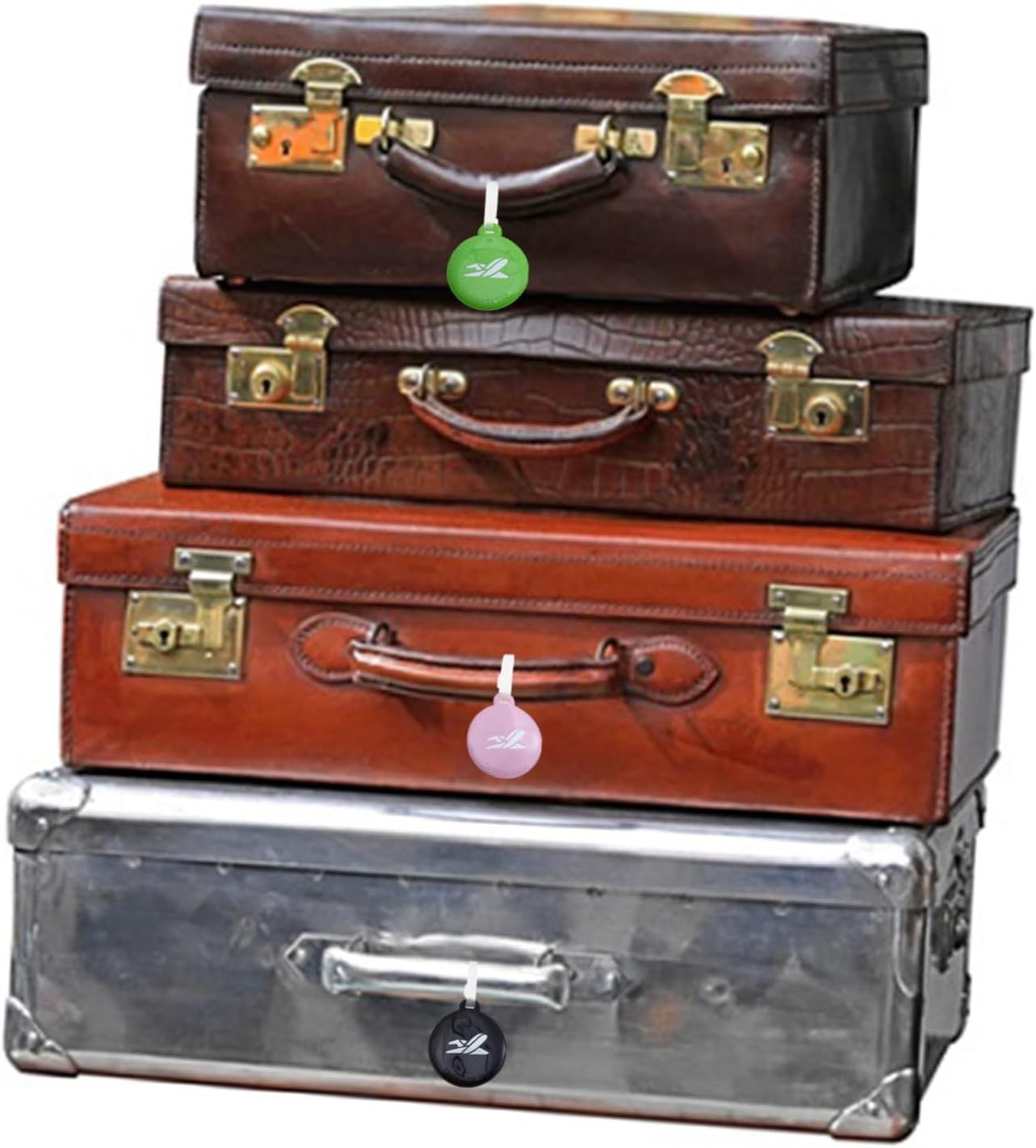 COSMEVIVI 5Pcs Cute Boarding Pass Tags for Suitcase Luggage Labels Id Labels Name Material