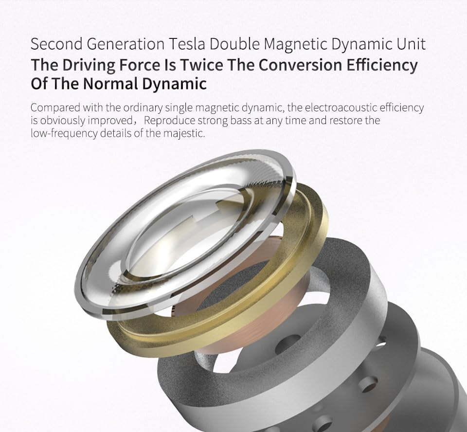 Keephifi KZ ZS10 Pro In-Ear Monitor, 4BA+1DD Hybrid Driver, Sandstone Black, Wired, In-Ear Headphones, Stage Monitor image number 5