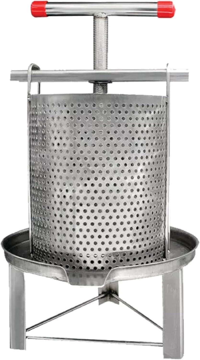 Manual Beeswax Honey Presser, Stainless Steel Honey Wax Press Machine, Manual Extractor for Honey, Multipurpose Beekeeping Honey & Juice Making image number 5