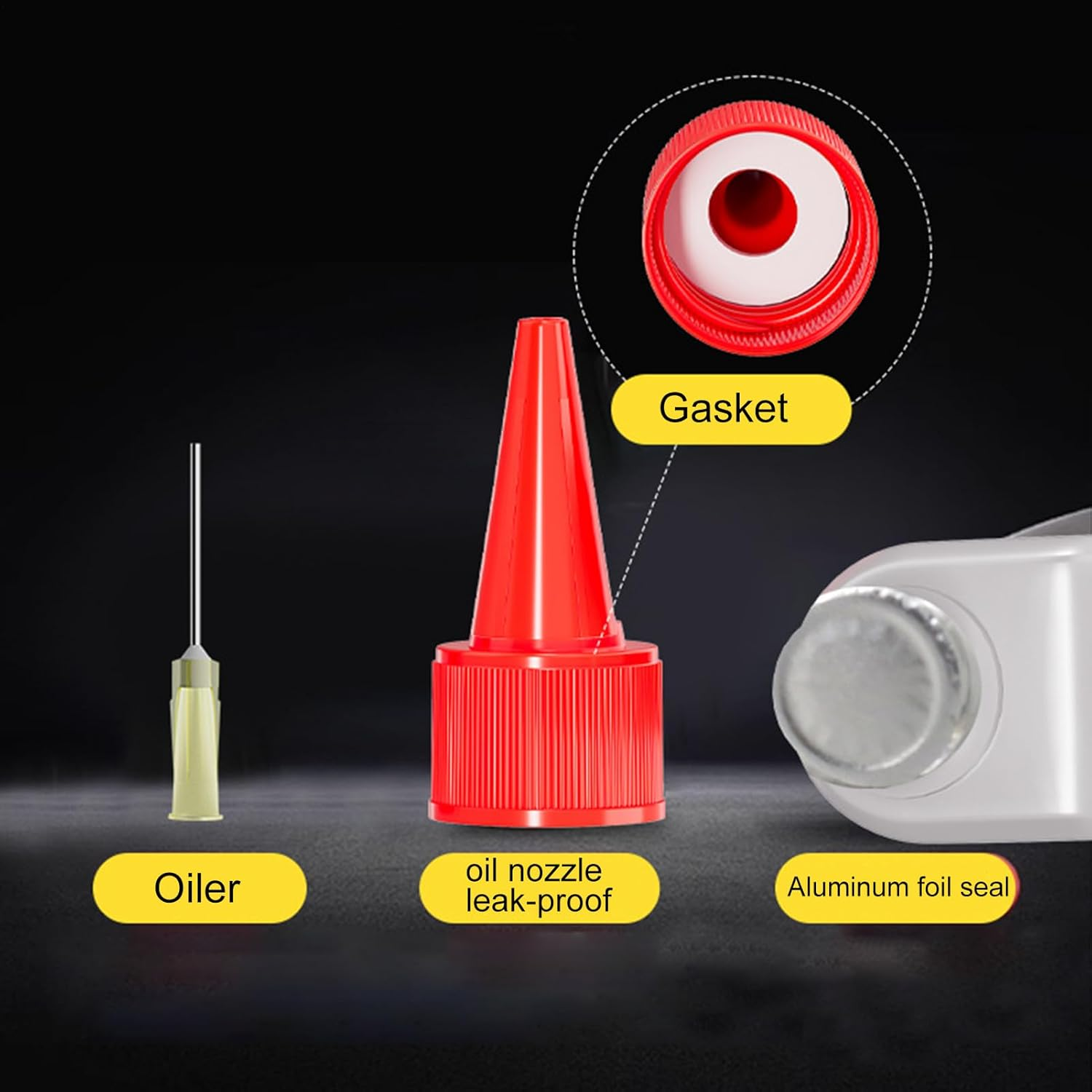 Cycling Chain Oil - 100 Ml Bikes Chain Lube - Long-Lasting Oil for Bicycles Maintenance Accessories Mountain Cycling Dirt Biking Garage image number 1