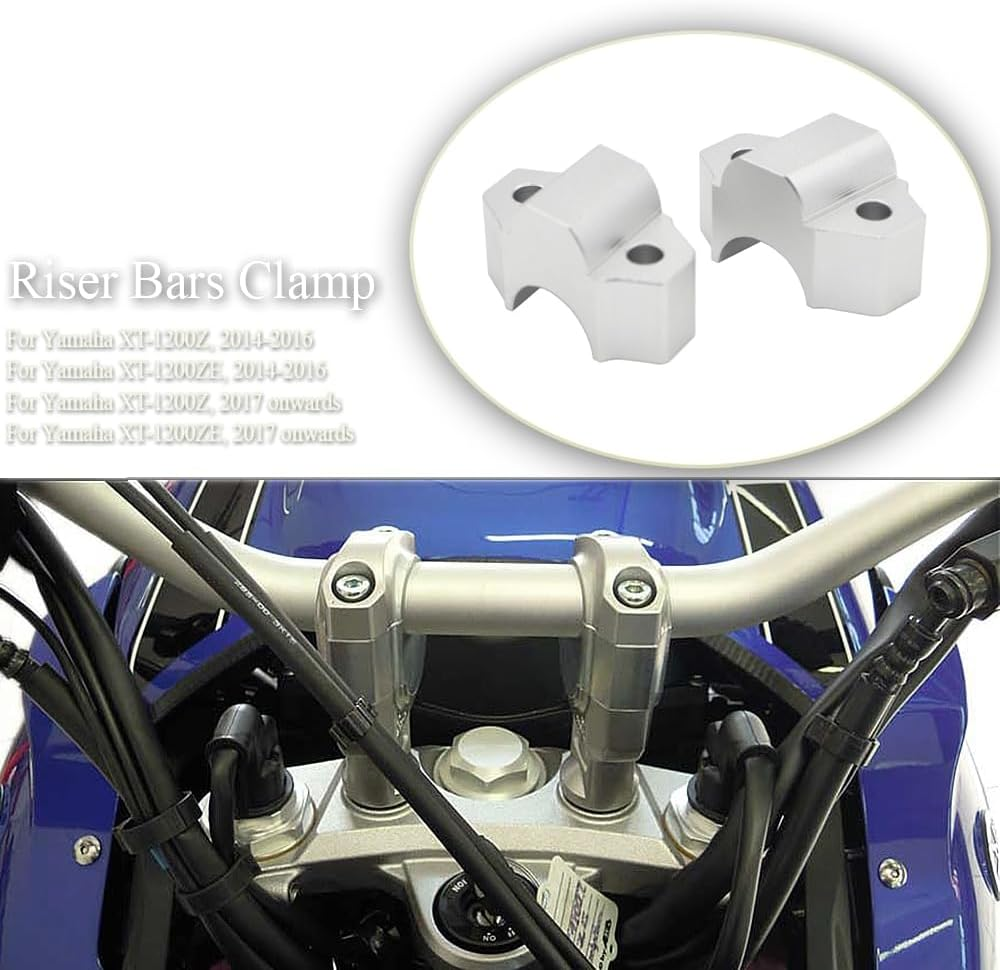 LOTFI Fit for YAMAHA XT1200ZE SUPER TENERE XT1200Z 2014-2018 Motorcycle Accessories Handlebar Riser Bars Clamp