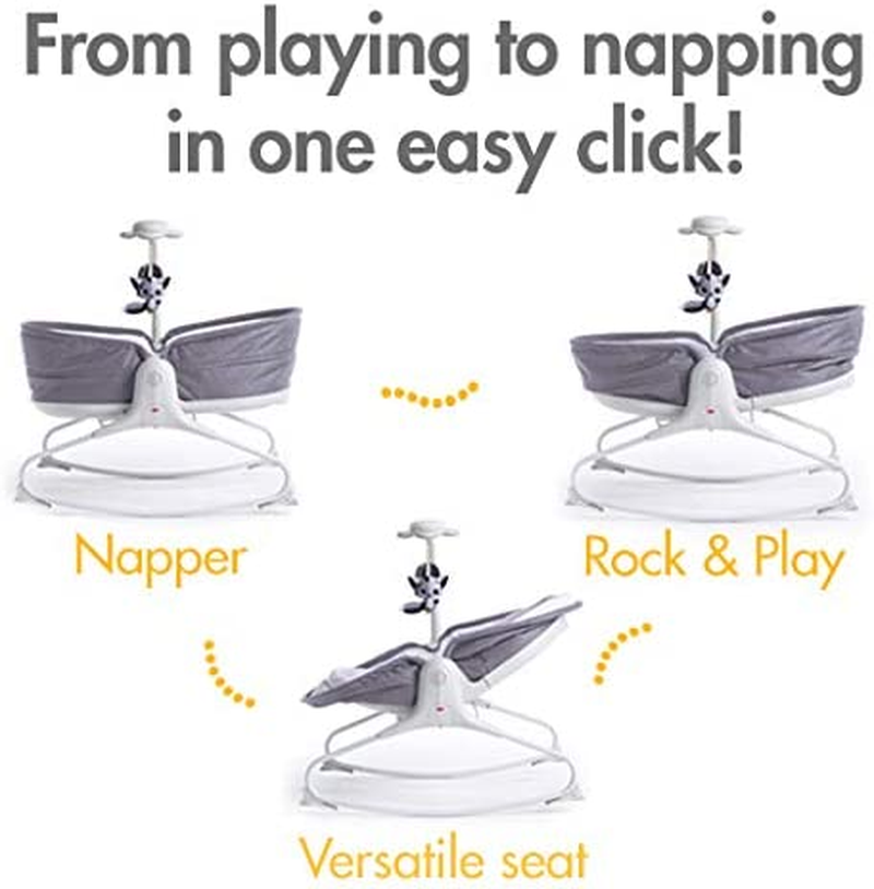 Tiny Love 3 in 1 Rocker Napper Heather Grey