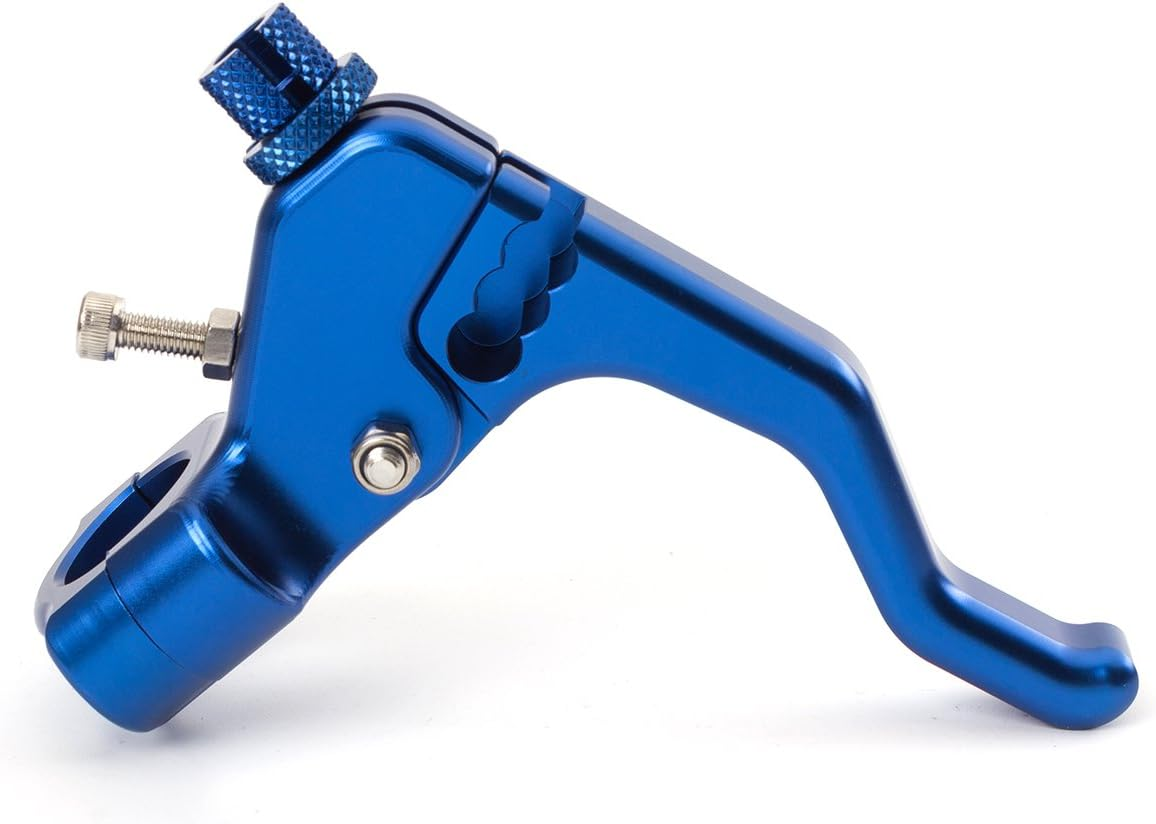 FXCNC CNC Aluminum Performance Stunt Clutch Lever Mount Bracket Anodized Universal Compatible with Most Street Bikes Motorcycles