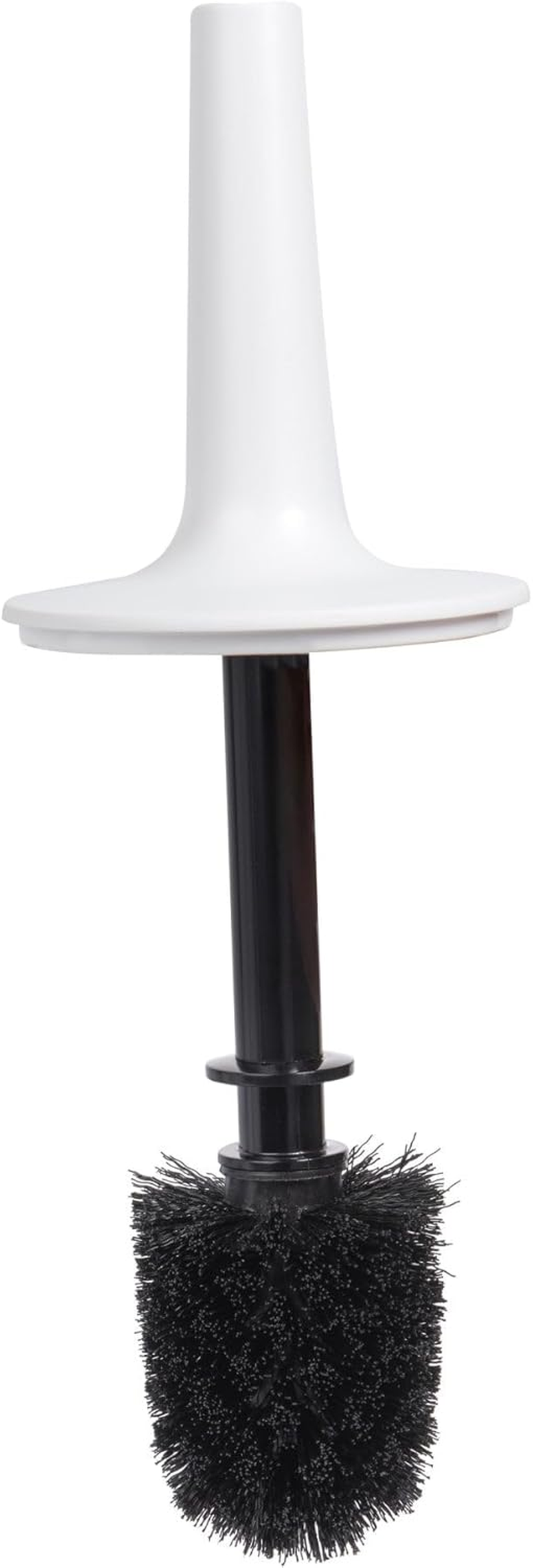 Umbra Corsa Toilet Brush with Holder, White Bath image number 3