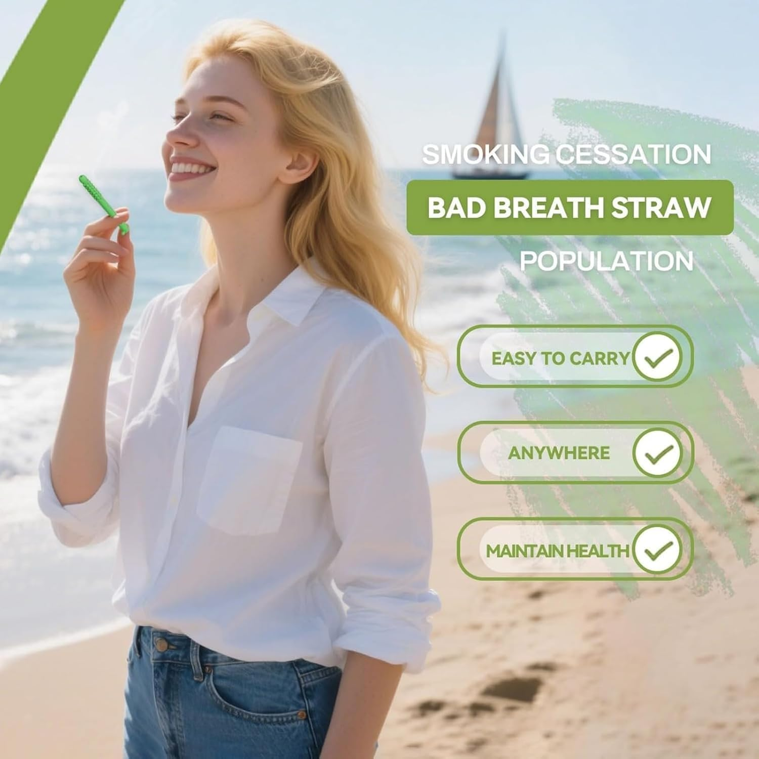 Reusable Silicone Chewable Sticks for Adults Flavor Infused Oral Sensory Tool Stick 3 Pack Travel-Friendly Flavour Oral Relief Smoking Fidget Relief Sticks Orange/Strawberry/Mint image number 5