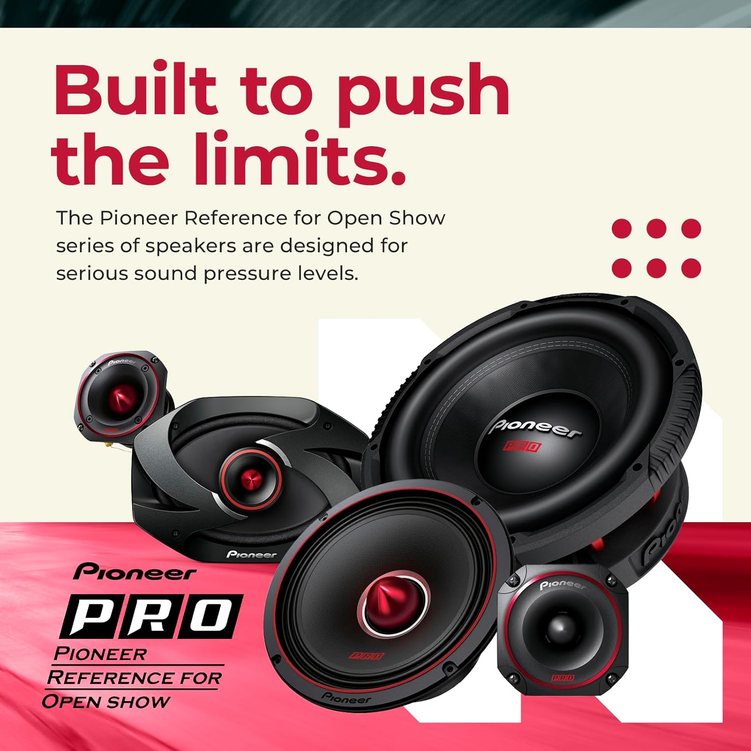 Pioneer TS-6900PRO, 2-Way Car Audio Speakers, Full Range, Clear Sound Quality, Easy Installation and Enhanced Bass Response, 6&rdquo; X 9&rdquo; Speakers image number 6