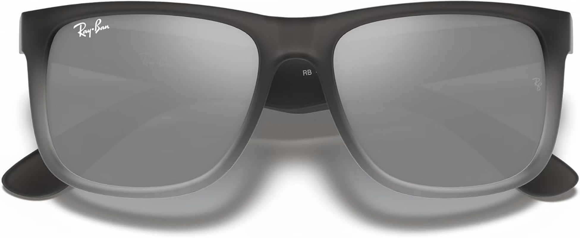 RAY-BAN Justin Non Polarised Sunglasses, 0RB4165 - Grey  Grey Gradient image number 4