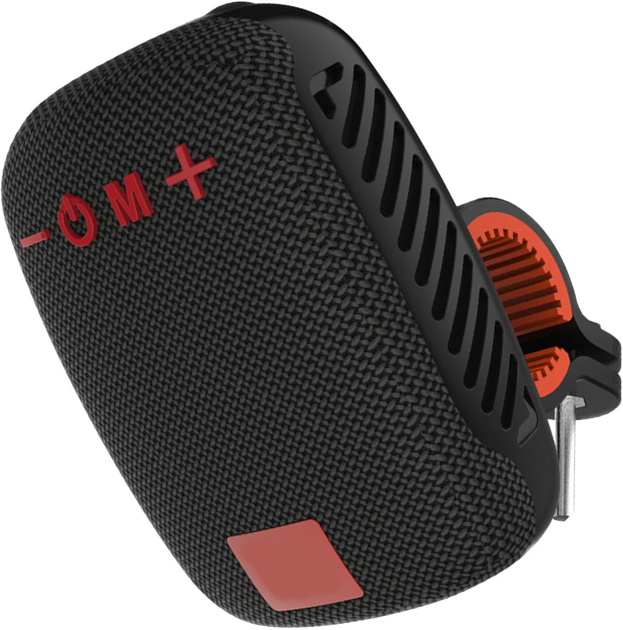 Portable Bike Bluetooth Speaker, Waterproof Motorcycle Speaker, 2H Play Time, Dual Pairing, Support FM Radio, TF Card (Black) image number 1