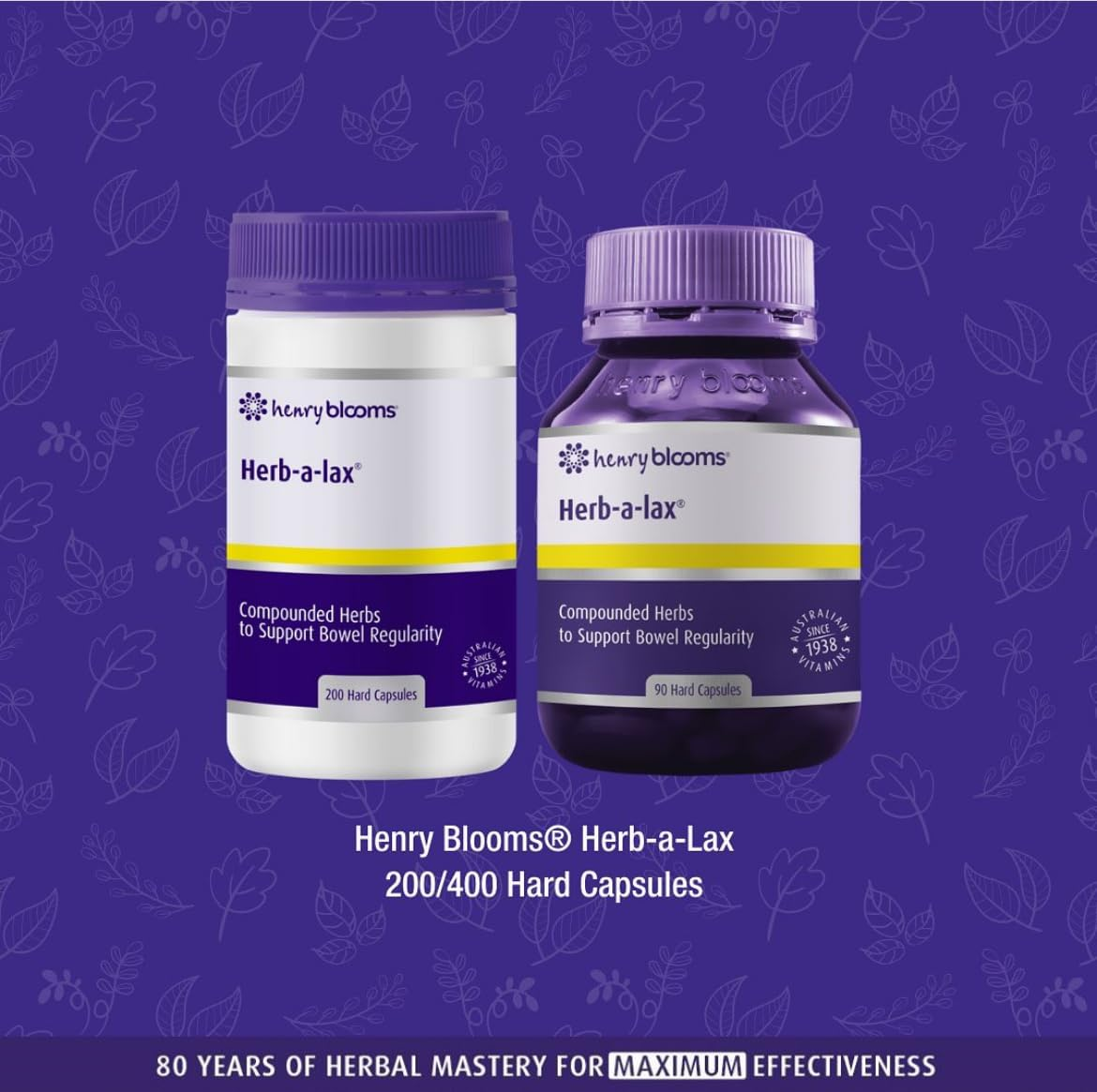 Henry Blooms Herb-A-Lax 200 Capsules image number 5