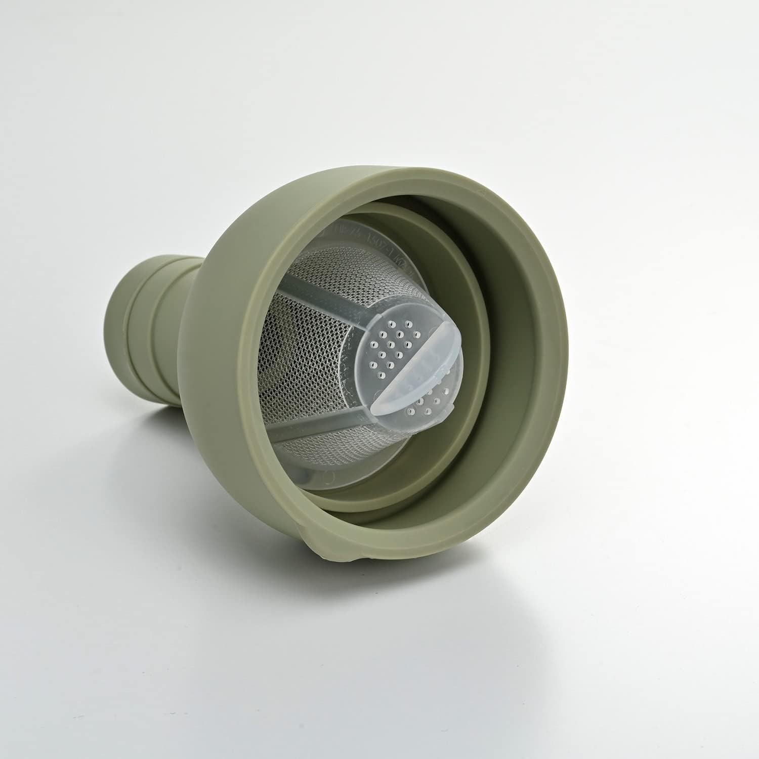 Hario FIB-75-SG Filter-In Bottle, Practical Capacity: 25.4 Fl Oz (750 Ml), Smoky Green, Made in Japan image number 2