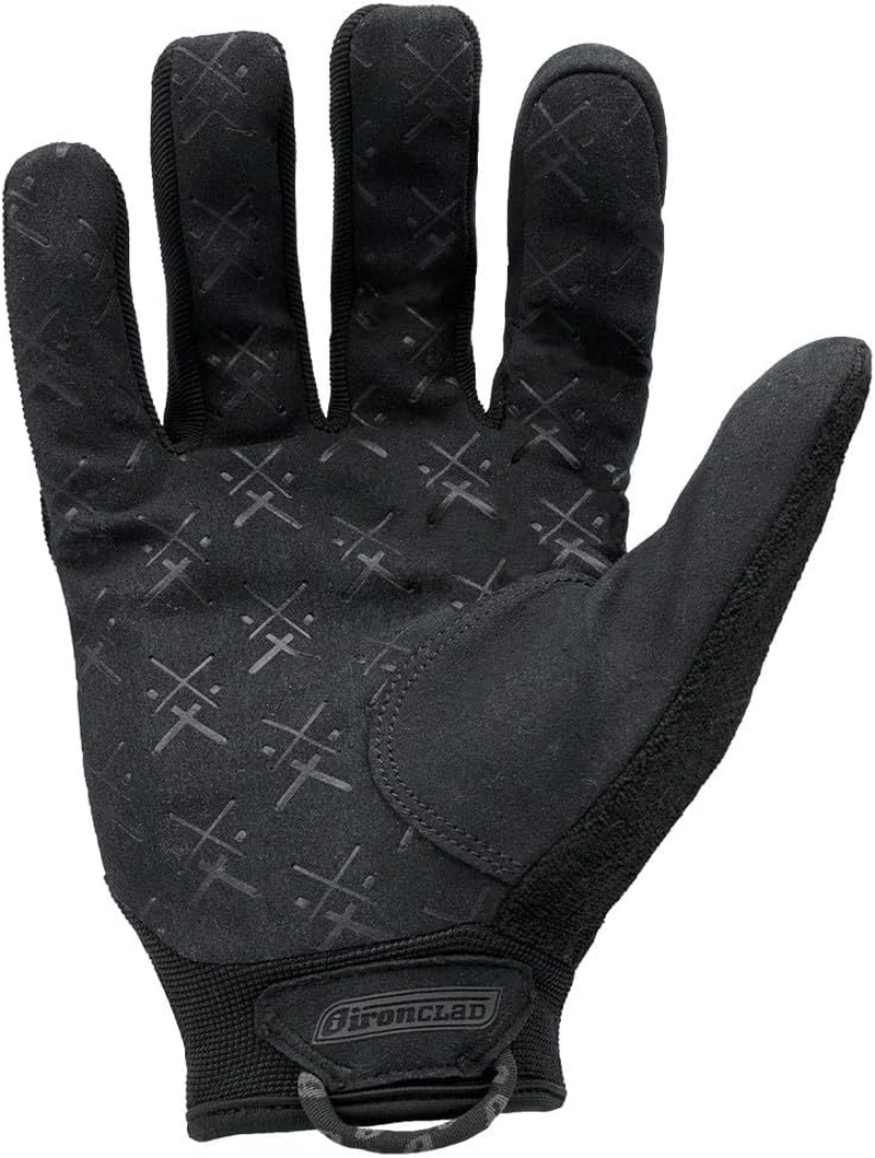 Ironclad Unisex Adult Medium EXO Tactical Pro Gloves, Black, M Pack of 2 US image number 3