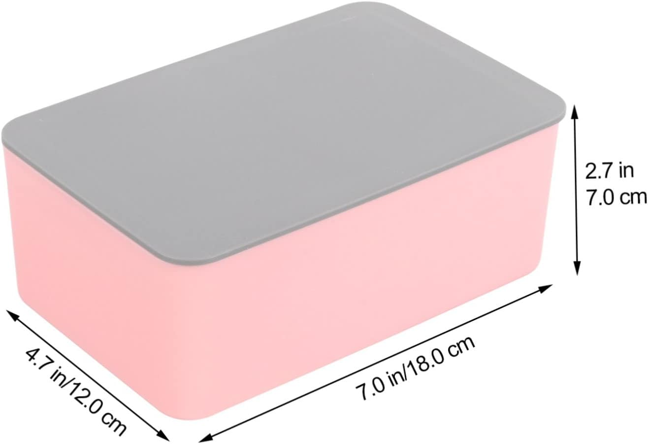 Luxshiny Lightweight Wipes Box Modern Napkin Dispenser Compact Tissue Holder for Desktop image number 4