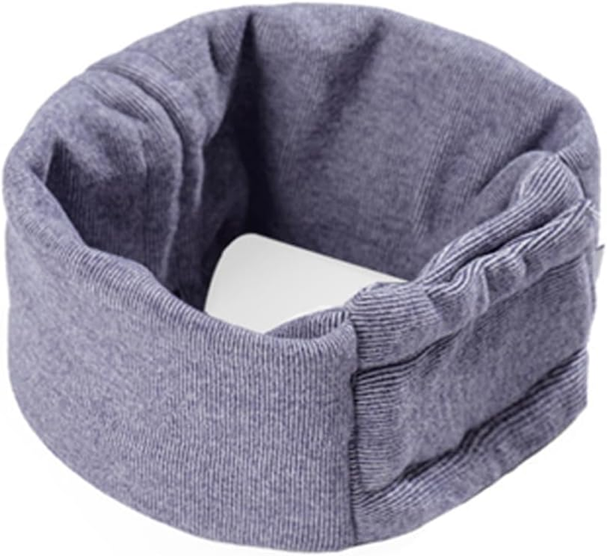 AIMALL Adjustable Dog Calming Headgear - Multifunctional Emotional Support Muff for Noise Reduction, Grooming & Sleeping - Warm, Comfortable Fabric - Sizes S to L (9.8-23.6 Inches) image number 3