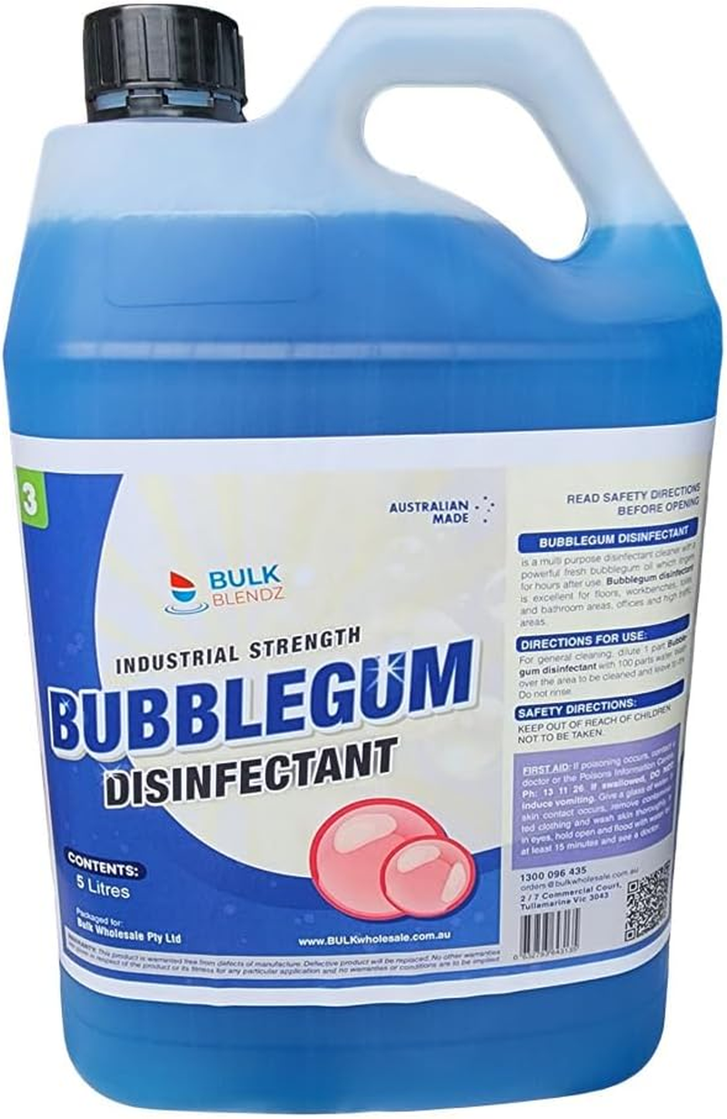 Bulk Blendz Concentrated Industrial Strength Bubble Gum Disinfectant 5 Litre image number 6