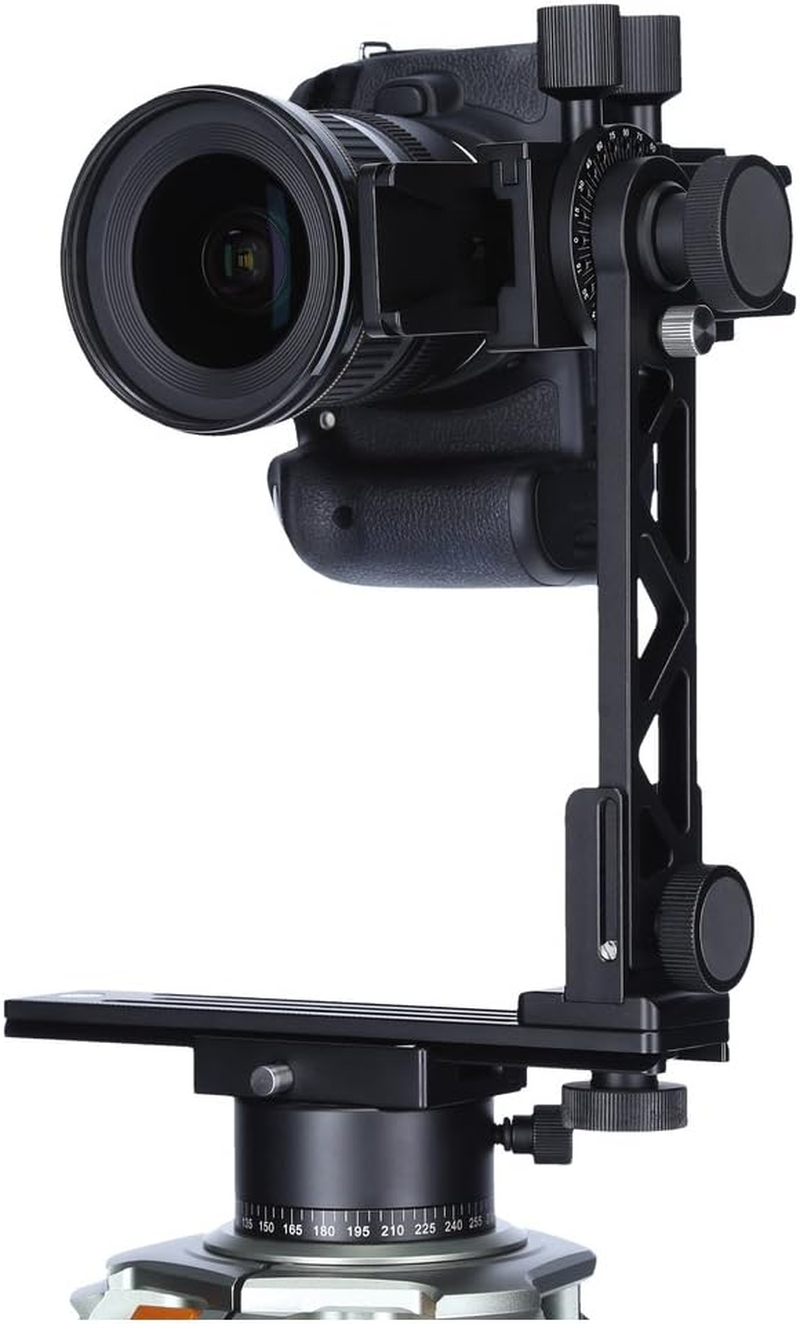 Rollei Panoramic Head 200 Mark II - Tripod Head for Multi Row Panoramic Photos, Max. Load of 3 Kg and ARCA Swiss Compatible - Black image number 6