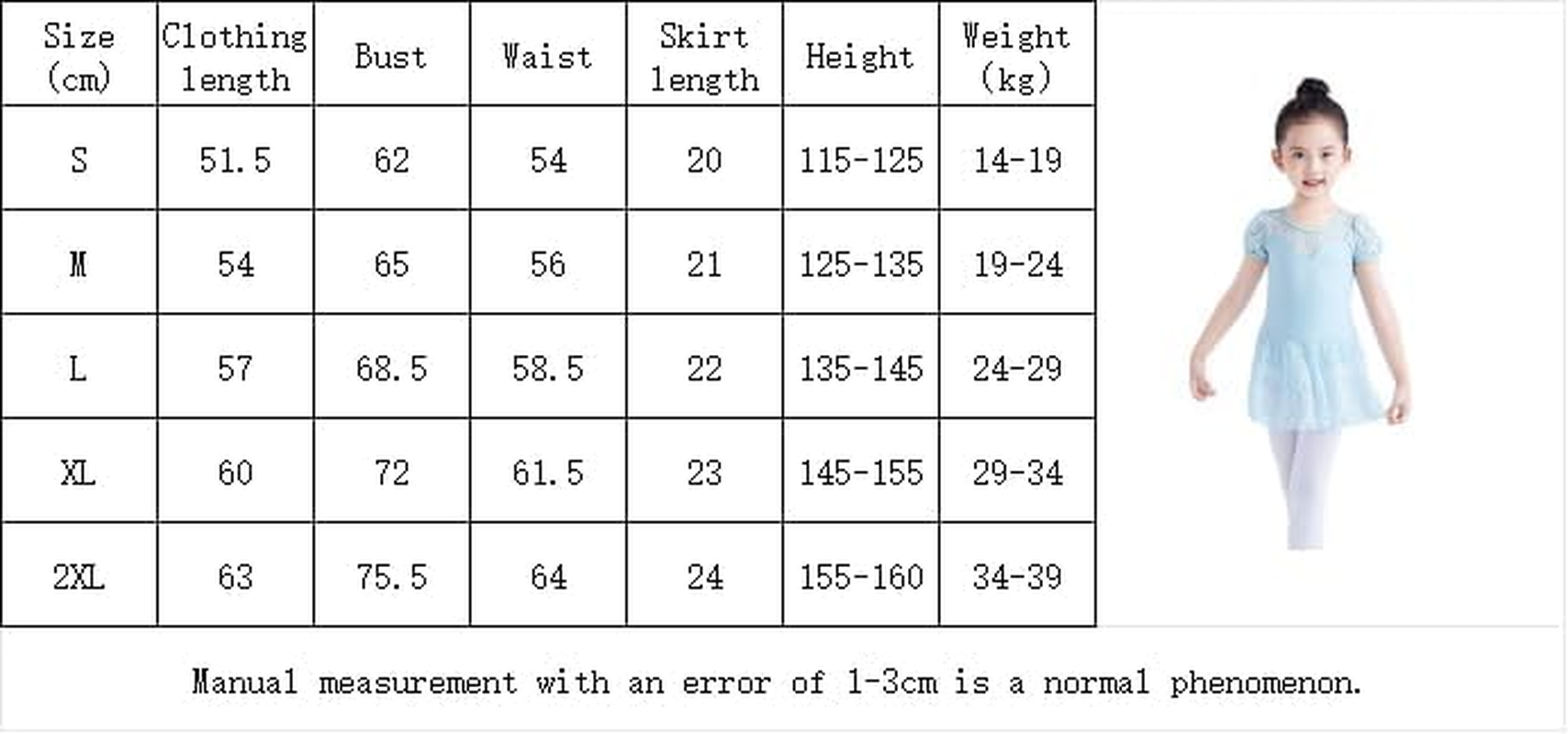 Girls Dance Ballet Leotard with Skirt,Big Girls Lace Sleeves Ballerina Dancewear image number 6