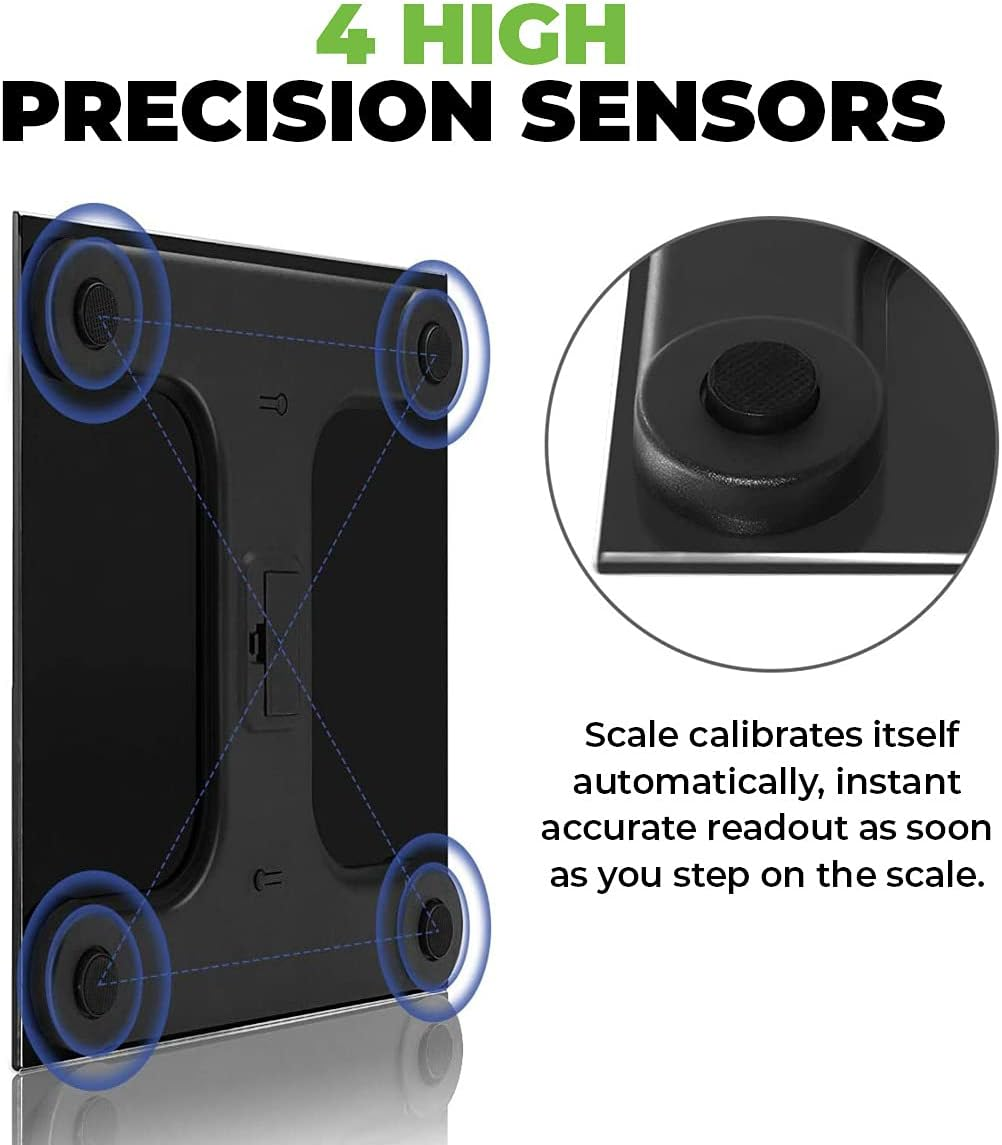 Home Master Slimline Digital Bathroom Scale, Black image number 5