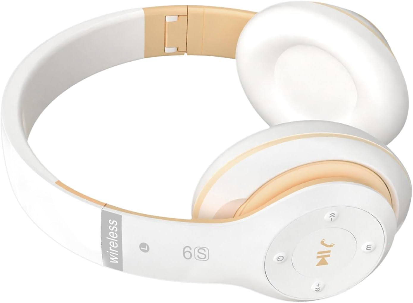 Rronnoy over Ear Headphones - Wireless Noise Cancelling - over Ear Wireless Headsets - Long Playtime for Home, Office, School, Vacation, Study, Work, Fitness, Conference, Sports