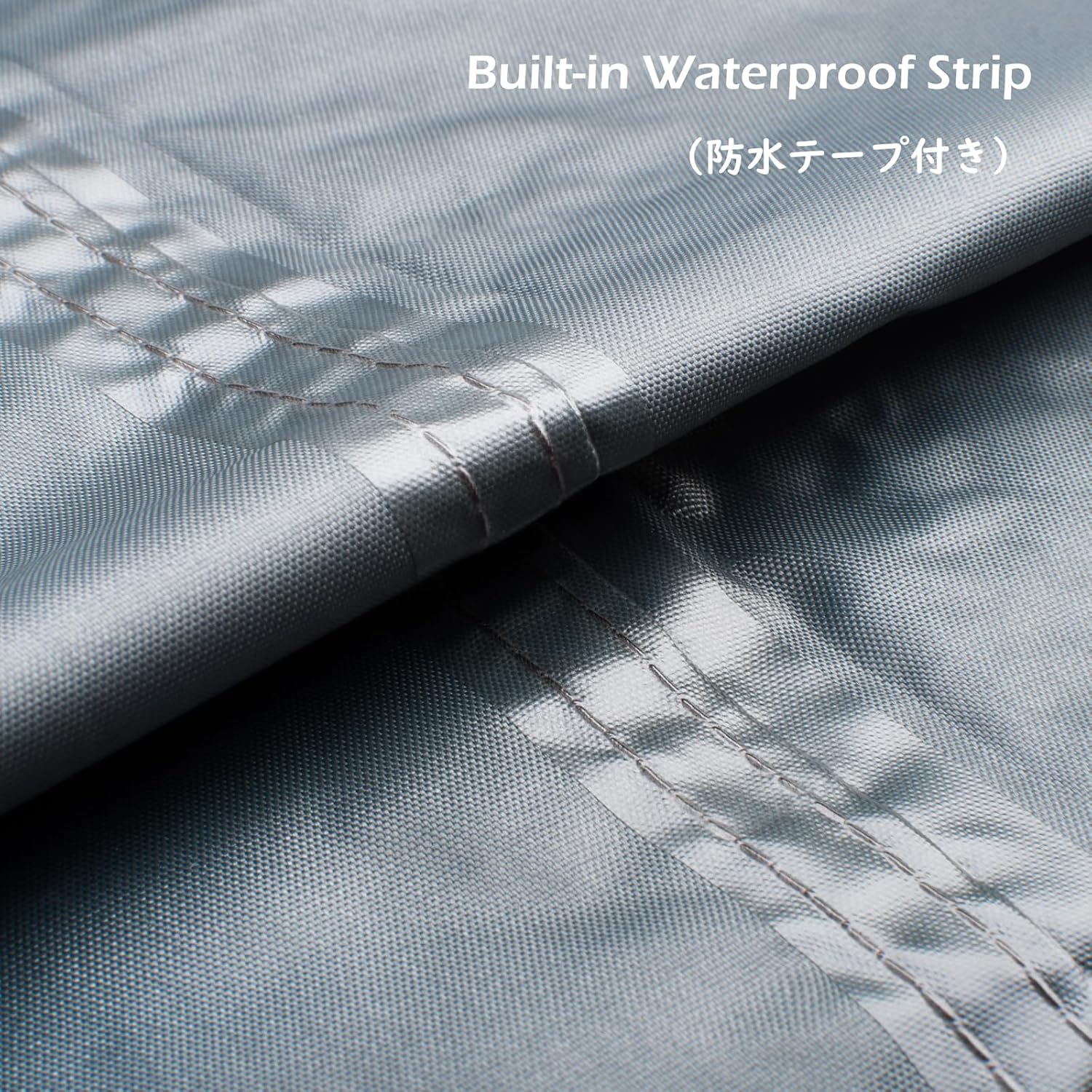 TRIWONDER Waterproof Hexagonal Hammock Rain Fly Tent Tarp Footprint Ground Cloth Camping Shelter Sunshade Beach Picnic Mat for Hiking Picnic (Grey - L - Tarp Only) image number 1