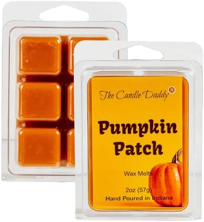 The Candle Daddy Pumpkin Spice Lovers 5 Pack - 5 Amazing Fall Pumpkin Scented Wax Melts - 30 Total Cubes - 10 Total Ounces - Harvest Aromas image number 1