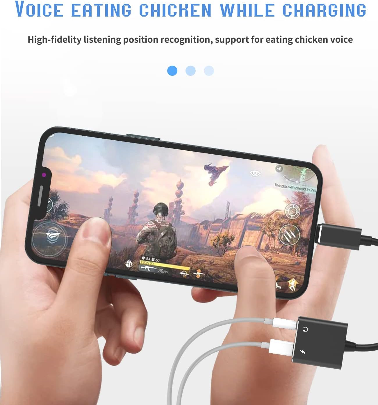 Iphone AUX Adapter for Headphone Jack Cable Dongle(2In1) Lightning to 3.5Mm Splitter Apple MFI Certified Charger Cord Audio Adaptador Para Music Power Charge Converter for 11 12 13 14 Pro Max 7 8 Plus image number 5