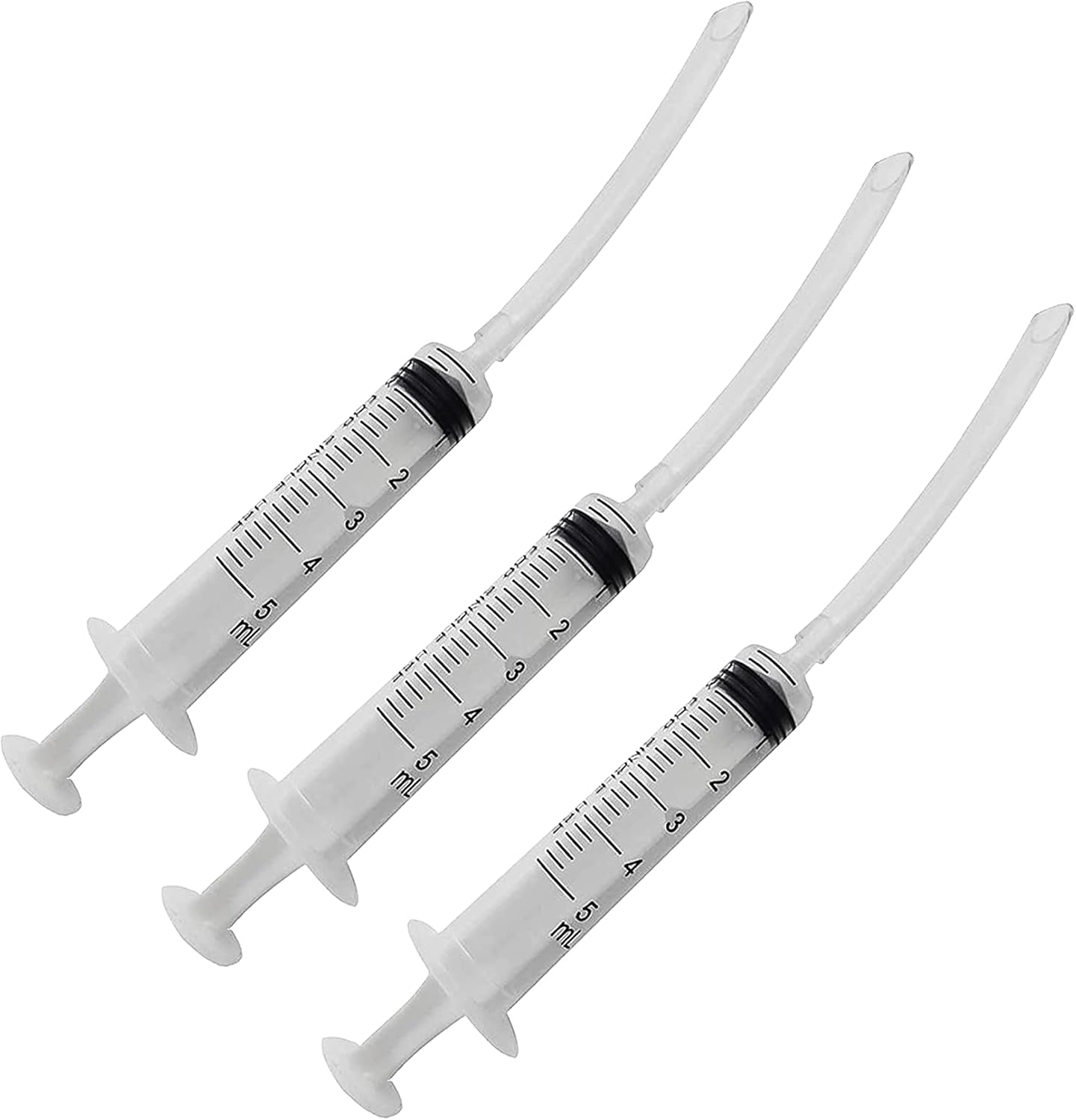 3PCS 20Ml Baby Bird Cockatiel Budgie Parrot Pet Hand Rearing Feeding Syringes Crop Tubes image number 2